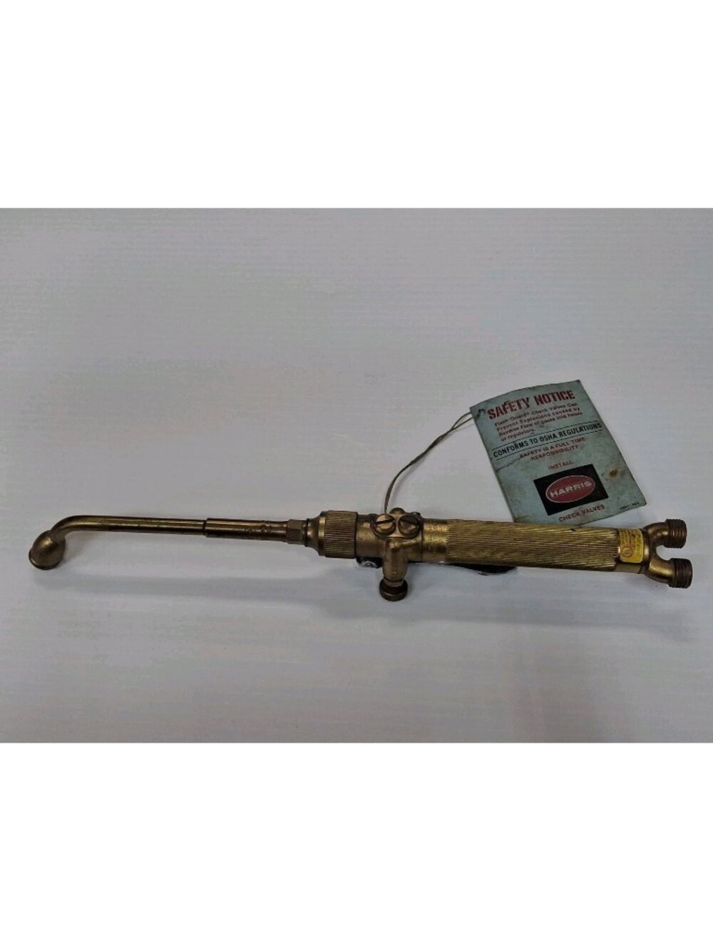 Vintage Harris Calorific Model 50-3 Oxy- Acet Torch with H-19-2A  Tip U